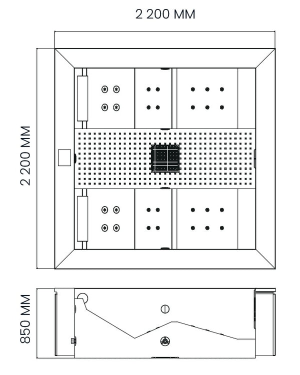 SPAKUB 2 - 2 places - STEEL AND STYLE