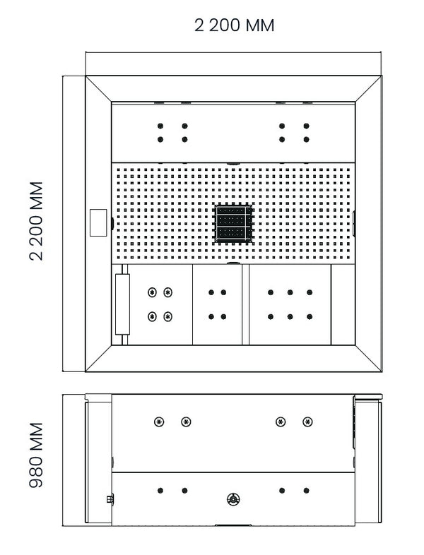 SPAKUB 3 - 3 Places - STEEL AND STYLE