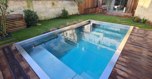 Mini piscine en inox - TINY - Moins de 10m²